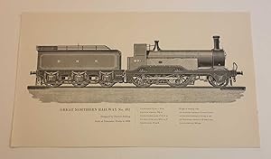 Imagen del vendedor de Great Northern No. 891, c.1893 (Railway Engraving, 1964) a la venta por Maynard & Bradley