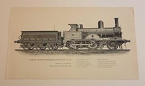 Imagen del vendedor de North Staffordshire No. 27, c.1883 (Railway Engraving, 1964) a la venta por Maynard & Bradley