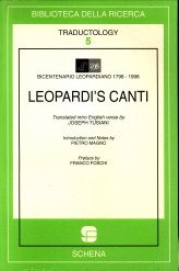 Seller image for Leopardi's Canti for sale by Antiquariaat Parnassos vof