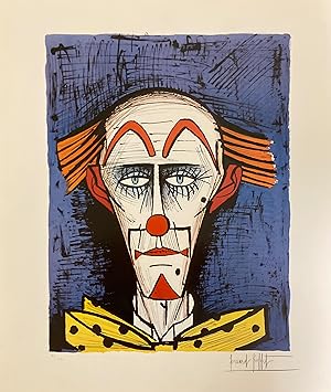 Bild des Verkufers fr BERNARD BUFFET: Clown, 42 x 49 cm POSTER zum Verkauf von ART...on paper - 20th Century Art Books