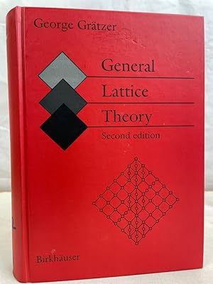 Bild des Verkufers fr General lattice theory. George Grtzer. New app. with B. A. Davey . zum Verkauf von Antiquariat Bler