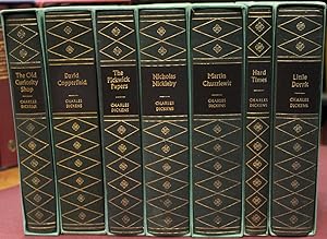 7 of his novels in the Folio Society edition: Old Curiosity Shop; David Copperfield;, Little Dorr...