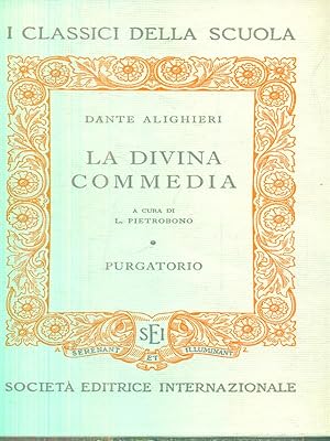 Bild des Verkufers fr La divina commedia - Purgatorio zum Verkauf von Librodifaccia