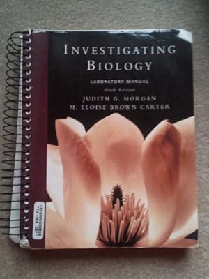 Imagen del vendedor de Investigating Biology Lab Manual (6th Edition) a la venta por Reliant Bookstore