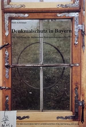 Bild des Verkufers fr Denkmalschutz in Bayern. Zur Verleihung der Bayerischen Denkmalschutzmedaille 1991. (Arbeitshefte des Bayerischen Landesamtes fr Denkmalpflege, Band 61). zum Verkauf von Antiquariat J. Hnteler