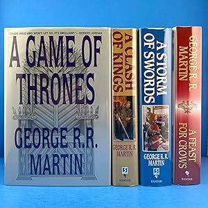 A Song of Ice & Fire Books 1-4