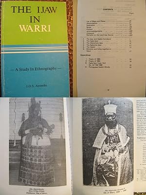The Ijaw in Warri. A Study in Ethnography.