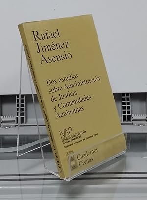 Imagen del vendedor de Dos estudios sobre Administracin de Justicia y Comunidades Autnomas a la venta por Librera Dilogo