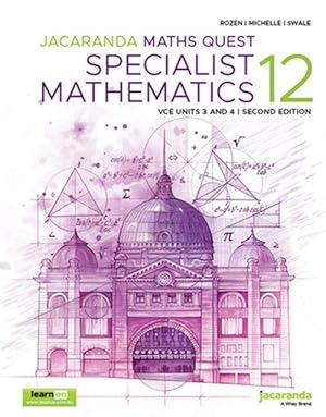 Seller image for Jacaranda Maths Quest 12 Specialist Mathematics VCE Units 3 and 4 2e learnON and Print (Paperback) for sale by Grand Eagle Retail