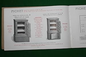 Fichet - Coffres-forts - Paris - Tarif No. 3. French trade catalogue of safes and strong boxes.