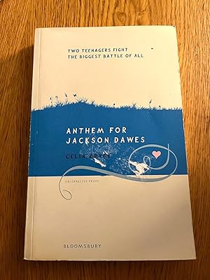 Seller image for ANTHEM FOR JACKSON DAWES for sale by Happyfish Books