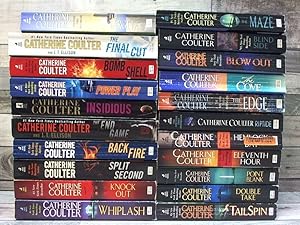 Seller image for Catherine Coulter (Set of 9 FBI) Cove; Maze, Target, Edge; Riptide; Hemlock; Eleventh; Bind; Blowout for sale by Archives Books inc.