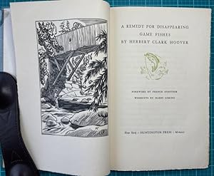 Seller image for A REMEDY FOR DISAPPEARING GAME FISHES for sale by NorthStar Books