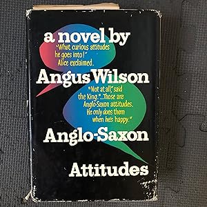 Image du vendeur pour Anglo-Saxon Attitudes mis en vente par Cragsmoor Books