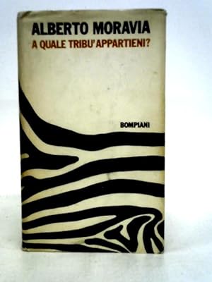 Seller image for A quale trib appartieni for sale by World of Rare Books