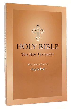 Seller image for HOLY BIBLE CONTAINING THE NEW TESTAMENT Easy to Read for sale by Rare Book Cellar