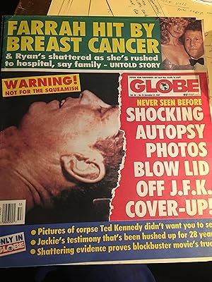 Globe Volume 38. No. 53. JFK Autopsy Photos 12/91