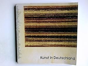 Bild des Verkufers fr Kunst in Deutschland 1898 - 1973 : [die Ausstellung wird vom 10. 11. 73 - 6. 1. 74 in d. Hamburger Kunsthalle u. vom 1. 2. 74 - 11. 3. 74 in d. Stdt. Galerie, Lenbachhaus, Mnchen, gezeigt]. [Red. d. Kataloges: Werner Hofmann u. a.] zum Verkauf von Antiquariat Buchhandel Daniel Viertel