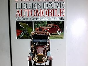 Image du vendeur pour Legendre Automobile Marken, Geschichte, Technik mis en vente par Antiquariat Buchhandel Daniel Viertel
