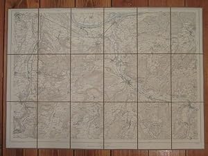 Topographischer Atlas der Schweiz. Liestal. Maßstab: 1 : 25 000.