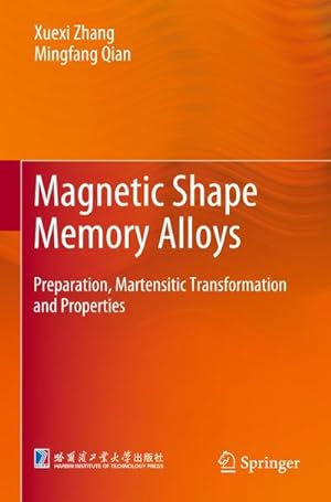 Image du vendeur pour Magnetic Shape Memory Alloys : Preparation, Martensitic Transformation and Properties mis en vente par AHA-BUCH GmbH