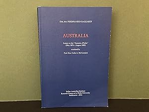 Australia: Letters to the "Gazzetta d'Italia" (May 1876 - August 1880)