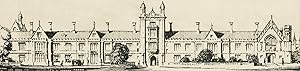 An original sketch of Sydney University