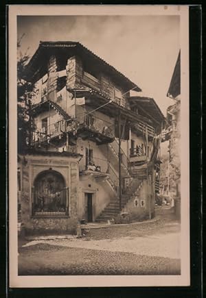 Bild des Verkufers fr Cartolina Baveno /Lago Maggiore, Casa Morandi zum Verkauf von Bartko-Reher