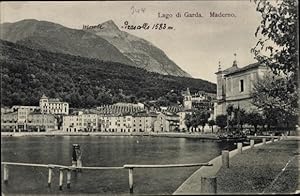 Bild des Verkufers fr Ansichtskarte / Postkarte Maderno Lombardia Italien, Lago di Garda, Gardasee zum Verkauf von akpool GmbH
