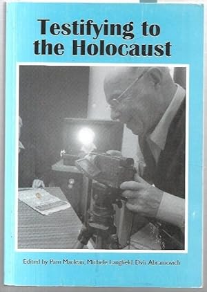 Image du vendeur pour Testifying to the Holocaust mis en vente par City Basement Books