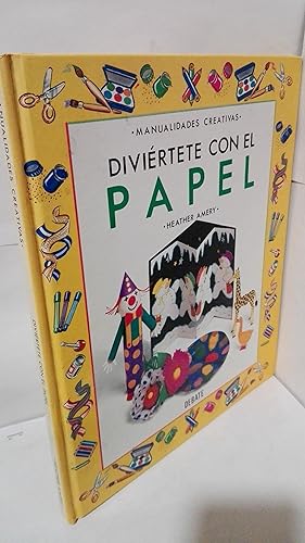 Bild des Verkufers fr DIVIERTETE CON EL PAPEL. MANUALIDADES CREATIVAS zum Verkauf von LIBRERIA  SANZ