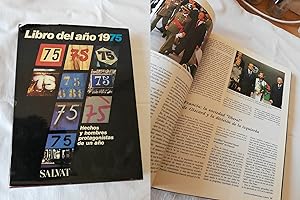 Imagen del vendedor de LIBRO DEL AO 1975 HECHOS Y HOMBRES PROTAGONISTAS DE UN AO. SALVAT a la venta por Librera Maestro Gozalbo