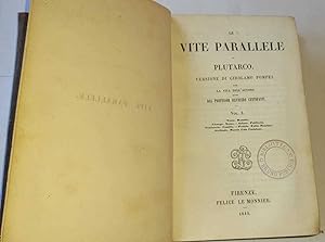 Le vite parallele di Plutarco versione di Girolamo Pompei. Volume 1