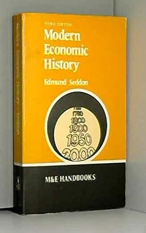 Bild des Verkufers fr Modern Economic History (Handbook Series) zum Verkauf von WeBuyBooks