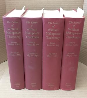 Imagen del vendedor de THE LETTERS AND PRIVATE PAPERS OF WILLIAM MAKEPEACE THACKERAY [4 VOLUMES] a la venta por Second Story Books, ABAA