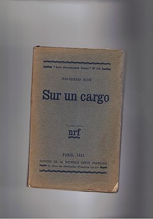 Image du vendeur pour Sur un cargo. mis en vente par Libreria Gull