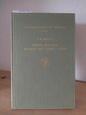 Bild des Verkufers fr Briefe aus dem Archive des Sama-Hazir in Paris und Oxford (TCL 7 u. OECT 3). [Bearbeitet von F. R. Kraus]. (= Altbabylonische Briefe in Umschrift und bersetzung, Heft 4). zum Verkauf von Antiquariat Kretzer