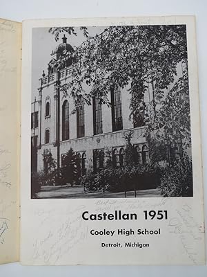 CASTELLAN 1951 YEARBOOK - COOLEY HIGH SCHOOL, DETROIT, MICHIGAN