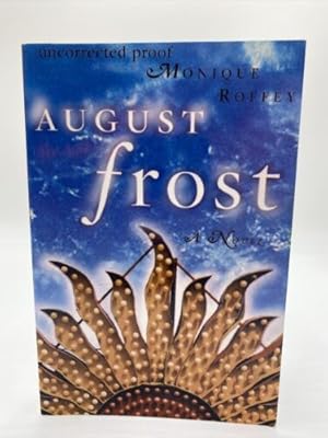 Bild des Verkufers fr August Frost : A Novel zum Verkauf von Dean Family Enterprise