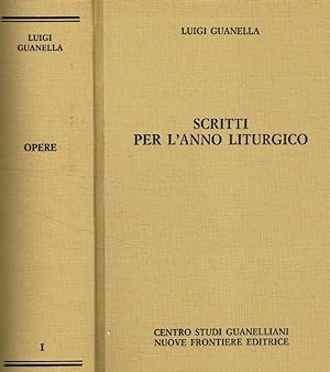Seller image for Scritti per l'anno liturgico for sale by Biblioteca di Babele