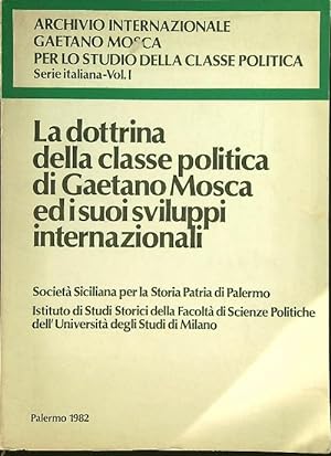 Seller image for Archivio internazionale Gaetano Mosca I for sale by Miliardi di Parole