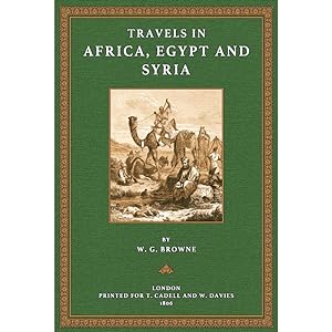 Bild des Verkufers fr Travels in Africa, Egypt, and Syria zum Verkauf von Antiquariat  Fines Mundi
