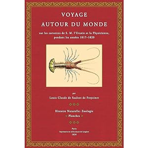 Voyage autour du Monde 1817-1820 - Atlas Zoologie
