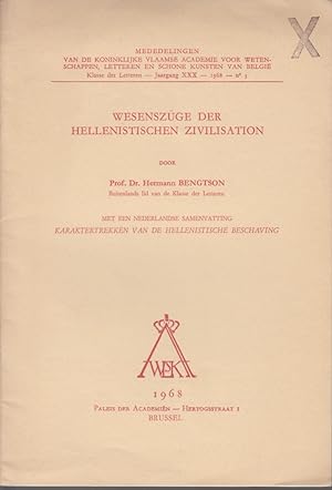 Wesenszüge der hellenistischen Zivilisation. Mededelingen van de Koninklijke Vlaamse Academie voo...