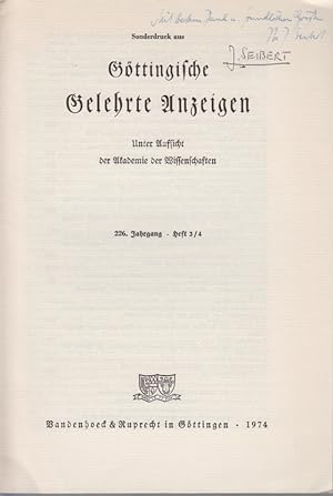 [Rezension] W. Günther, Das Orakel von Didyma in hellenistischer Zeit. Eine Interpretation von St...
