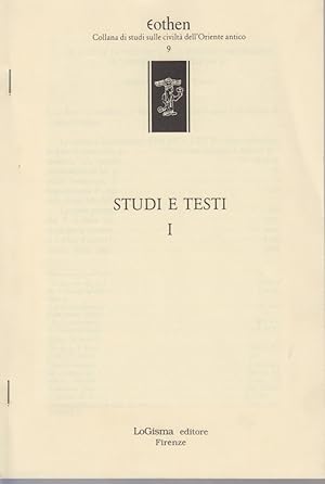 Bild des Verkufers fr Le accuse di Mursili II alla regina Tawananna secondo il testo KUB XIV 4. [Da: Eothen. Vol. 9, Studi e Testi 1]. zum Verkauf von Fundus-Online GbR Borkert Schwarz Zerfa