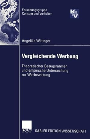 Bild des Verkufers fr Vergleichende Werbung zum Verkauf von Rheinberg-Buch Andreas Meier eK