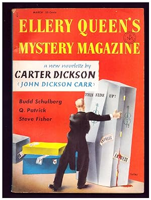Bild des Verkufers fr The Man Who Explained Miracles in Ellery Queen's Mystery Magazine March 1956 zum Verkauf von Parigi Books, Vintage and Rare
