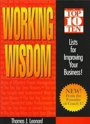Seller image for Working Wisdom for sale by WeBuyBooks