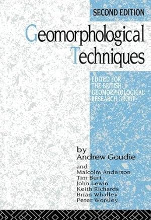Bild des Verkufers fr Geomorphological Techniques, Second Edition zum Verkauf von WeBuyBooks